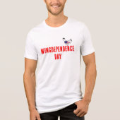 Leere Rückseite Tri-Blend Shirt (Vorderseite)