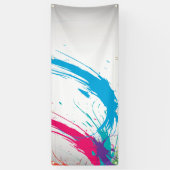 leere Schablone der Nr. 113 Banner (Vertikal)