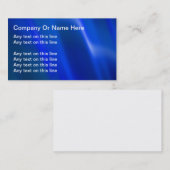 Leere schlichte Geschäfts-Karten Visitenkarte (Vorne/Hinten)