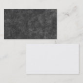 Leere schlichte Geschäfts-Karten Visitenkarte (Vorne/Hinten)
