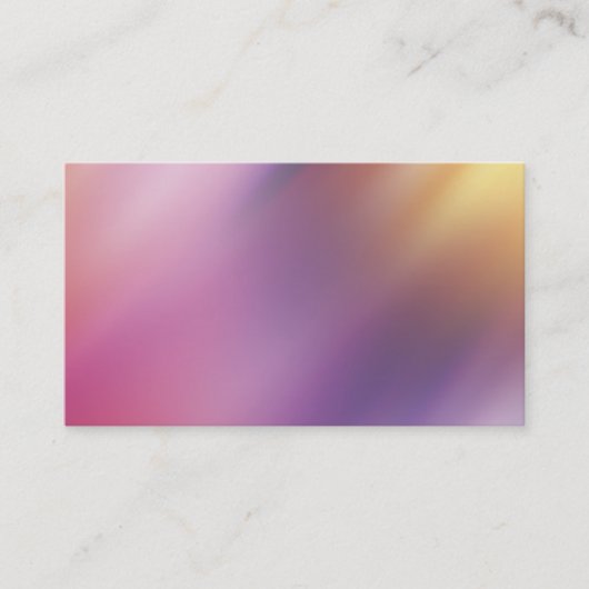 Leere schlichte Geschäfts-Karten Visitenkarte (Vorderseite)