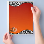 Leere Scrapbook-Seiten für Album Flyer (Hand)