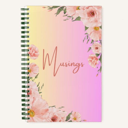 Leere Seiten für Ihre Muskeln - Ein Notebook Notizblock (Vorderseite)