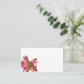 Leere Starfish Plumeria Ocean Escort Platzkarten (Stehend Vorderseite)