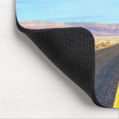 Leere Straße Mousepad (Ecke)