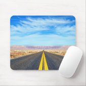 Leere Straße Mousepad (Mit Mouse)