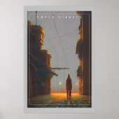 Leere Straßen Poster (Vorne)