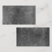 Leere strukturierte (Imitat) Visitenkarte (Vorne/Hinten)