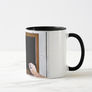 Leere Tafel, addieren Ihren Text Tasse