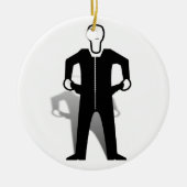 Leere Taschen Keramikornament (Vorne)