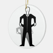 Leere Taschen Keramikornament (Links)