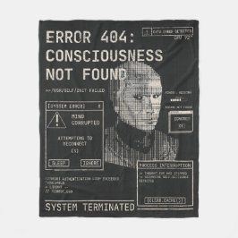 Leere - Techno-Brutalist Streetwear Desgin Fleecedecke