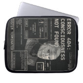 Leere - Techno-Brutalist Streetwear Desgin Laptopschutzhülle (Vorderseite)