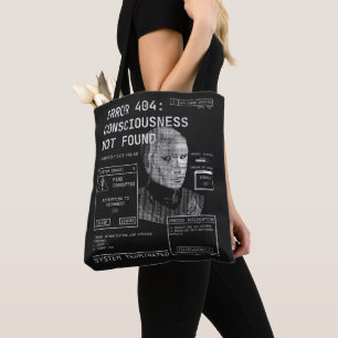 Leere - Techno-Brutalist Streetwear Desgin Tasche