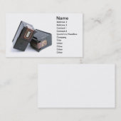 Leere Tintenpatronen Visitenkarte (Vorne/Hinten)