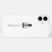 Leere Tropferpipette Case-Mate iPhone Hülle (Rückseite (Horizontal))