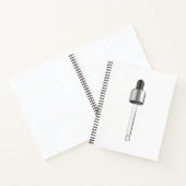 Leere Tropferpipette Notizblock (Innenseite)
