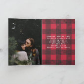 LEERE UND HELLE FEIERTAGSKARTE (Innenseite)