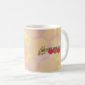 LEERE UND HELLE KAFFEETASSE (VorderseiteRechts)