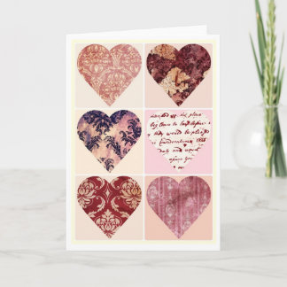 leere Valentinstag-Karte Feiertagskarte