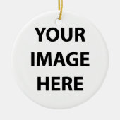 Leere Verzierungs-Schablone Keramik Ornament (Vorne)