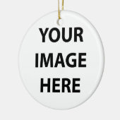 Leere Verzierungs-Schablone Keramik Ornament (Links)