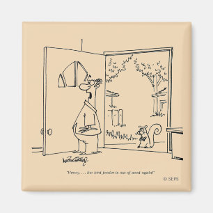 Leere Vogel-Zufuhr 2 Magnet