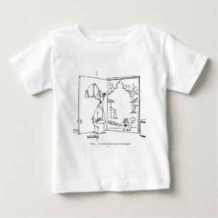 Leere Vogel-Zufuhr Baby T-shirt
