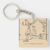 Leere Vogel-Zufuhr Schlüsselanhänger (Vorderseite)