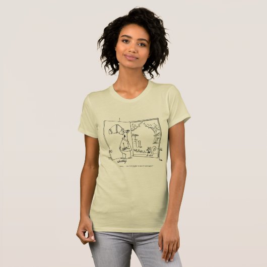 Leere Vogel-Zufuhr T-Shirt (Vorne ganz)