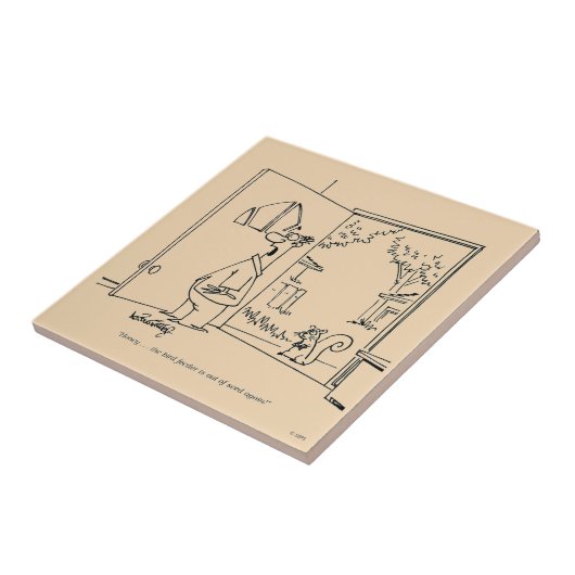 Leere Vogelzuführung 2 Fliese (Seite)