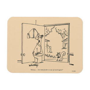 Leere Vogelzuführung 2 Magnet