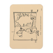 Leere Vogelzuführung 2 Magnet (Vertikal)