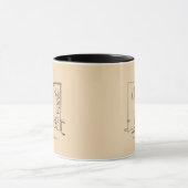 Leere Vogelzuführung 2 Tasse (Zentrum)