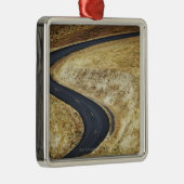 Leere Wicklung gepflasterte Straße Ornament Aus Metall (Rechts)