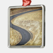 Leere Wicklung gepflasterte Straße Ornament Aus Metall (Links)