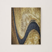 Leere Wicklung gepflasterte Straße Puzzle (Vertikal)