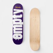 Leere XPOP Plattform Skateboard (Vorderseite)