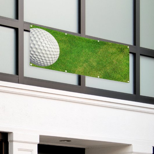 leere Zeit T-Stück des Golfs Banner (Äußeres Gebäude)