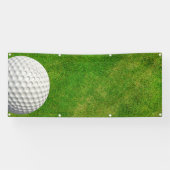 leere Zeit T-Stück des Golfs Banner (Horizontal)