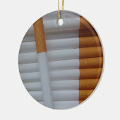 Leere Zigaretten Keramikornament (Links)
