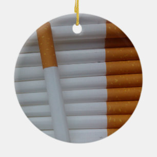 Leere Zigaretten Keramikornament