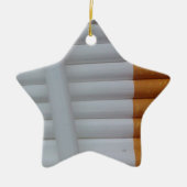 Leere Zigaretten Keramikornament (Vorne)