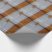 Leere Zigaretten zusammen gruppiert Geschenkpapier (Ecke)