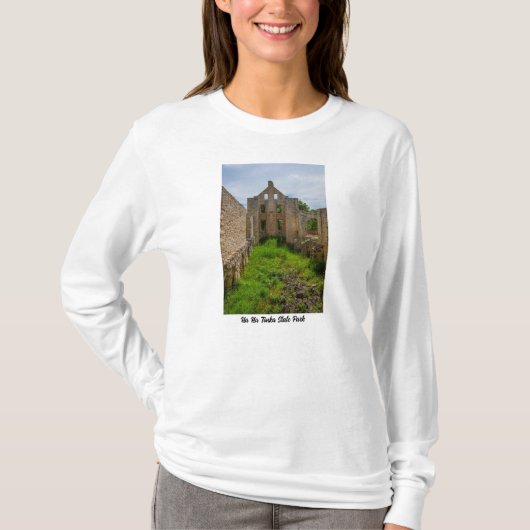 Leere Zimmer Ruinen Long Sleeve T - Shirt (Vorderseite)