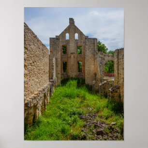 Leere Zimmer Ruinen Poster