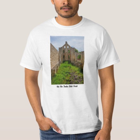 Leere Zimmer Ruins T - Shirt (Vorderseite)