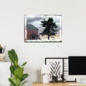 Leere Zuhause Poster (Heimbüro)