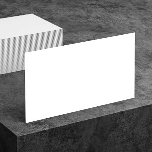 Leere zwei Seiten weiße Visitenkarten Visitenkarte