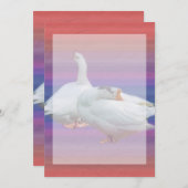 Leereinladung, alle Zwecke Einladung (Vorne/Hinten)